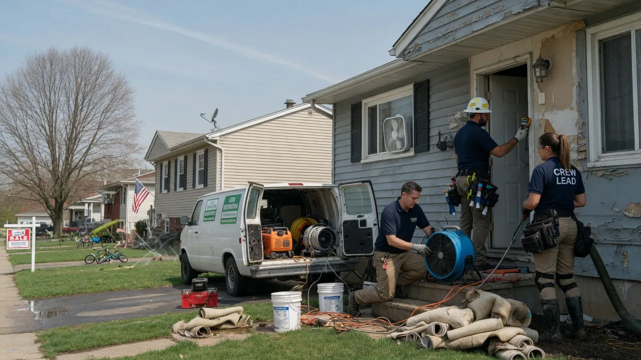 Flood Cleanup in Sassamansville, PA near me